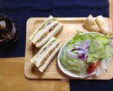 焼きそばトーストサンド作り方5写真