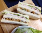 焼きそばトーストサンド作り方6写真