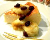 アツアツ焼きバナナでベイクドチーズケーキ作り方6写真