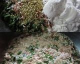 豆腐でニラちぢみ もっちもち~作り方2写真