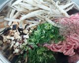 豚ミンチとごぼうで★居酒屋メニュー作り方4写真
