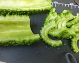 栄養満点！干しゴーヤの揚げたん☆作り方1写真