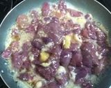 鶏レバーのにんにく塩こうじ炒め作り方4写真