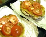■オーブン料理♪チキンのトマトチーズ焼き作り方5写真