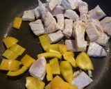 カジキマグロと野菜の炒めもの作り方3写真