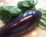 夏野菜とベーコンのケチャップ炒め作り方1写真
