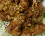 美味しすぎ！揚げ鶏のネギソース作り方6写真