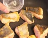 秋鮭とポテトのクリームソース。作り方8写真