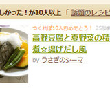 高野豆腐と夏野菜の精進煮☆揚げだし風作り方8写真