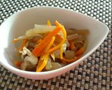 こんにゃくとにんじん長ネギの常備菜作り方4写真