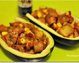 米茄子ウインナーのトマチー焼きクミン風味作り方4写真