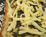 塩こんチーズトースト。作り方2写真