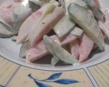 キュウリと魚肉ソーセージだけで楽々サラダ作り方6写真