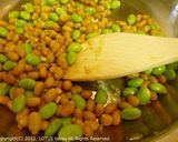 大豆と枝豆のペペロンチーノ作り方3写真