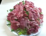 豚肉＆豆苗＆野菜たっぷりレンジ蒸し作り方2写真
