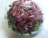 豚肉＆豆苗＆野菜たっぷりレンジ蒸し作り方3写真