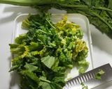 からし菜で♪栄養満点ふりかけ作り方1写真