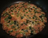 豆腐でニラちぢみ もっちもち~作り方6写真