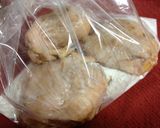 骨付き鶏もも肉の和風フライドチキン作り方2写真