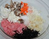 豆腐ひじきハンバーグ作り方1写真