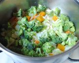 九陽*お野菜たっぷり豆乳スープ*作り方3写真