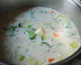 九陽*お野菜たっぷり豆乳スープ*作り方5写真
