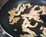 ランチに♪きのこの塩昆布クリームパスタ作り方3写真
