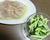 今日のポテトサラダは、蒸したチキン入り♬作り方2写真