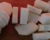 丸美屋麻婆茄子の素で冬瓜と大根のスープ煮作り方2写真