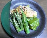 鮭とオクラとピーマンの、パン粉グリル焼き作り方4写真