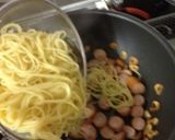 簡単！残った材料でペペロンチーノ！作り方5写真