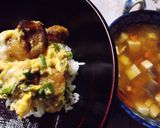 ヘルシーなお麩で鶏肉そっくり「親子丼」作り方6写真