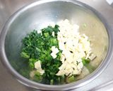 小松菜と油揚げのチャーハン☆作り方1写真