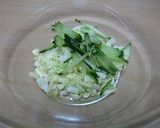 ポン酢(柚子まろか)でコールスロー作り方2写真