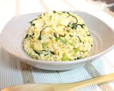 小松菜と油揚げのチャーハン☆作り方7写真