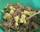 チーズたっぷり焼き雑穀おにぎり作り方2写真