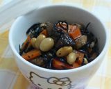 簡単煮物☆おばあちゃんの五目ひじき作り方3写真