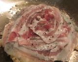 ポン酢でさっぱり♪しそ豚玉焼き作り方3写真