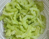 ゴーヤとほうれん草のおろし和え作り方1写真
