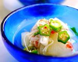 おくらと海苔の梅わさび和え作り方7写真