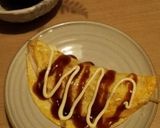 ●無精モン料理●「もやしオムレツ」作り方4写真