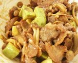 ラム肉の山葵アボカドナッツオイル風味作り方4写真