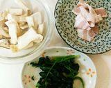 エリンギ&ベーコンのクリームパスタ♡作り方1写真