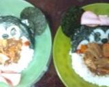 にっこり!カレー食べちゃうぞ♪デコカレー作り方39写真