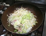 磯の風味～焼海苔佃煮の焼きそば作り方2写真