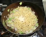 磯の風味～焼海苔佃煮の焼きそば作り方3写真