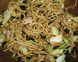 磯の風味～焼海苔佃煮の焼きそば作り方4写真