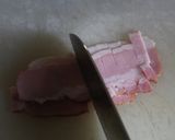 塩昆布の風味♪青梗菜とベーコンのスープ作り方2写真