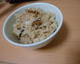 玉ねぎと塩こんぶの炊き込みご飯作り方6写真