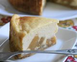 カラメル林檎のヘルシーチーズケーキ作り方11写真